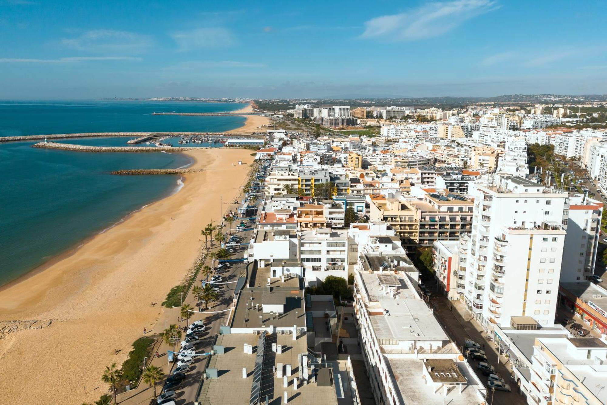 Jaune - 50 Meters To The Beach - Quarteira Extérieur photo